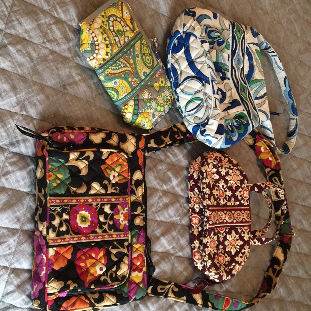 Assortment of Vera Bradley Purses
